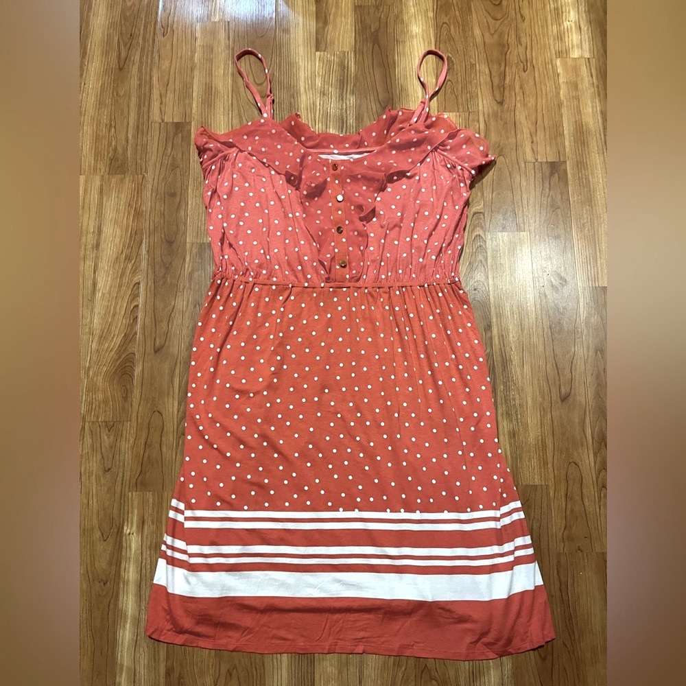 Elle polka dot dress, XL